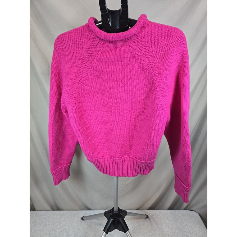 Good‎ American Womens Sweater In Wednesday Hot Pink, Size XL As Pictured